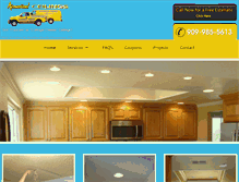 Tablet Screenshot of acousticalceilingsinc.com
